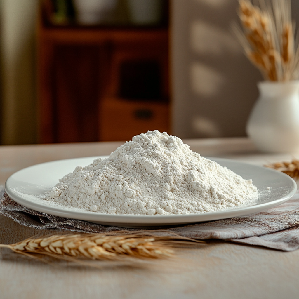 Мука и соль.