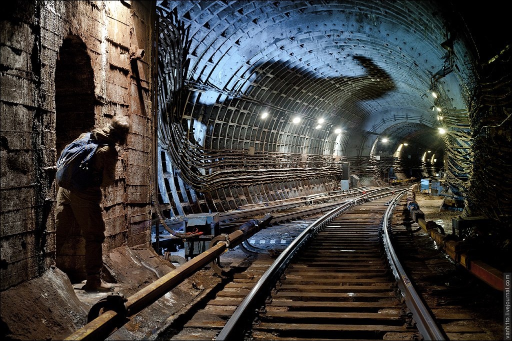 тоннель Московского метрополитена