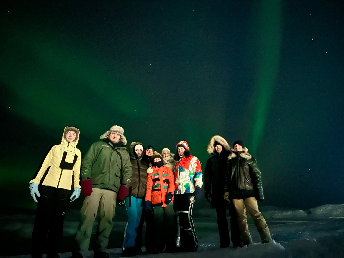 Наша группа в Териберке