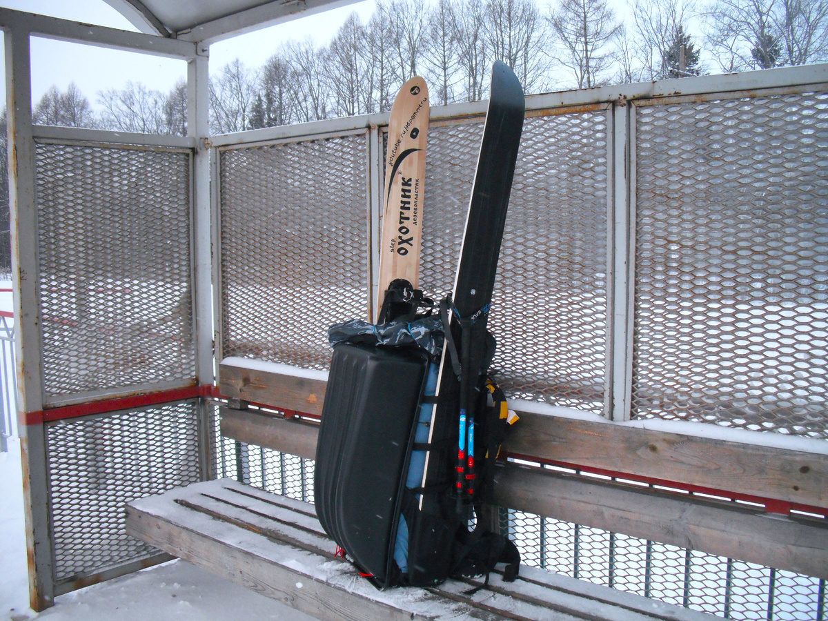 Рюкзак в корыте. Хочешь - волочешь, хочешь, на плечах несешь.