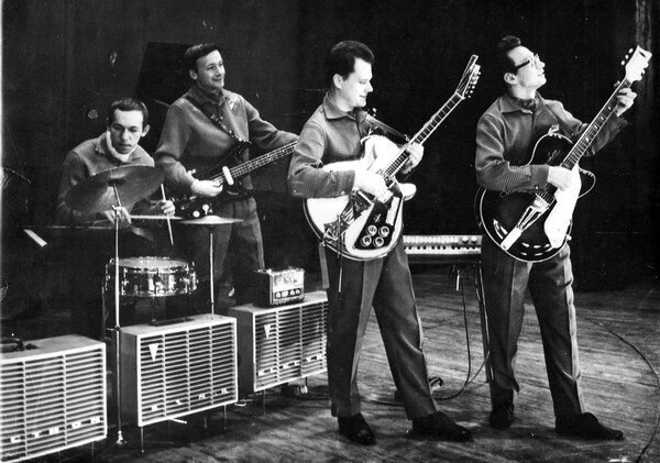 Владимир Морозов, Юрий Юров, Валерий Приказчиков, Евгений Гусев.