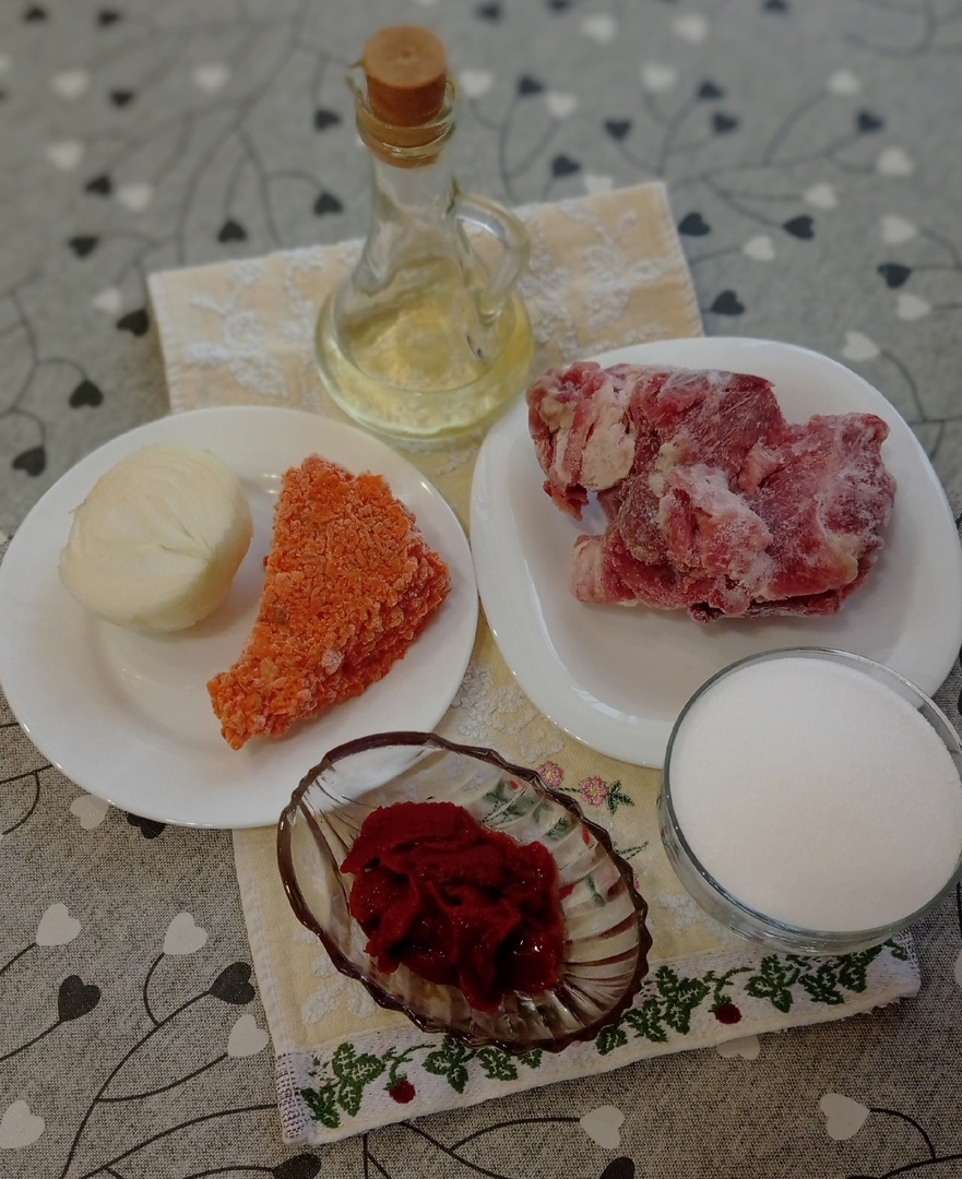 Ингредиенты.