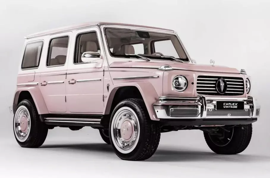 Mercedes-Benz G-Vintage от Carlex Design Московские дилеры приобрели «Гелики», доработанные в мастерской Carlex Design (Польша) в рамках программы G-Vintage, о которой мы рассказывали летом.