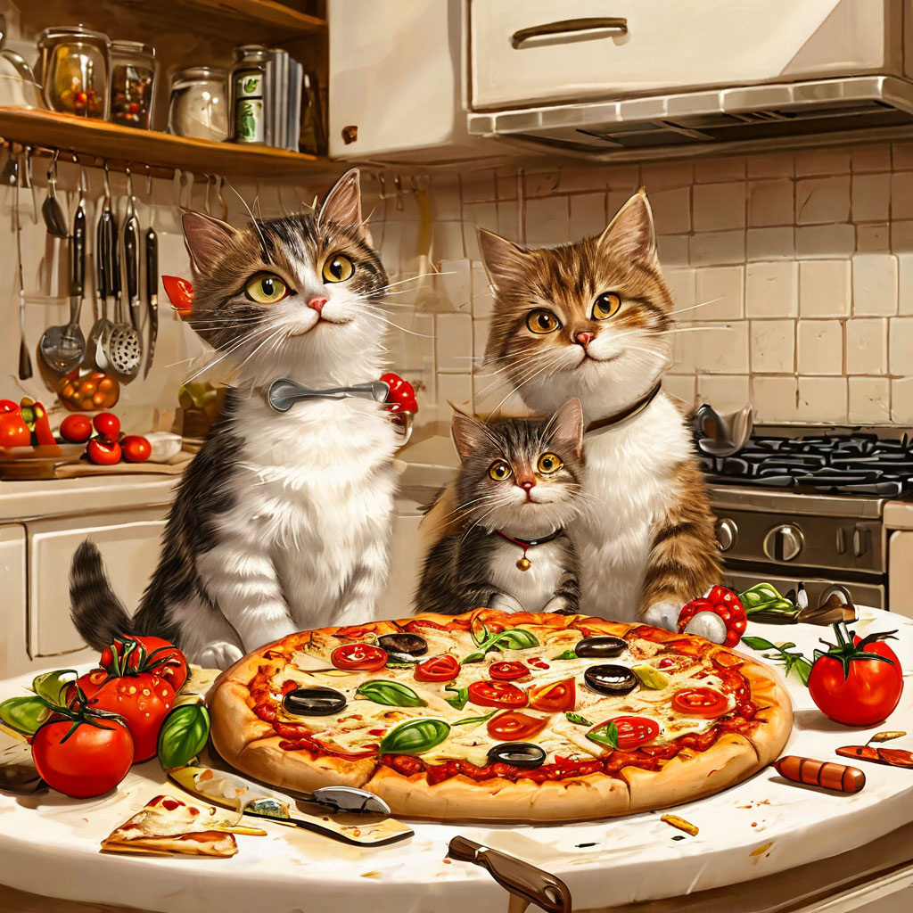 Давай приготовим пиццу и вместе потолстеем