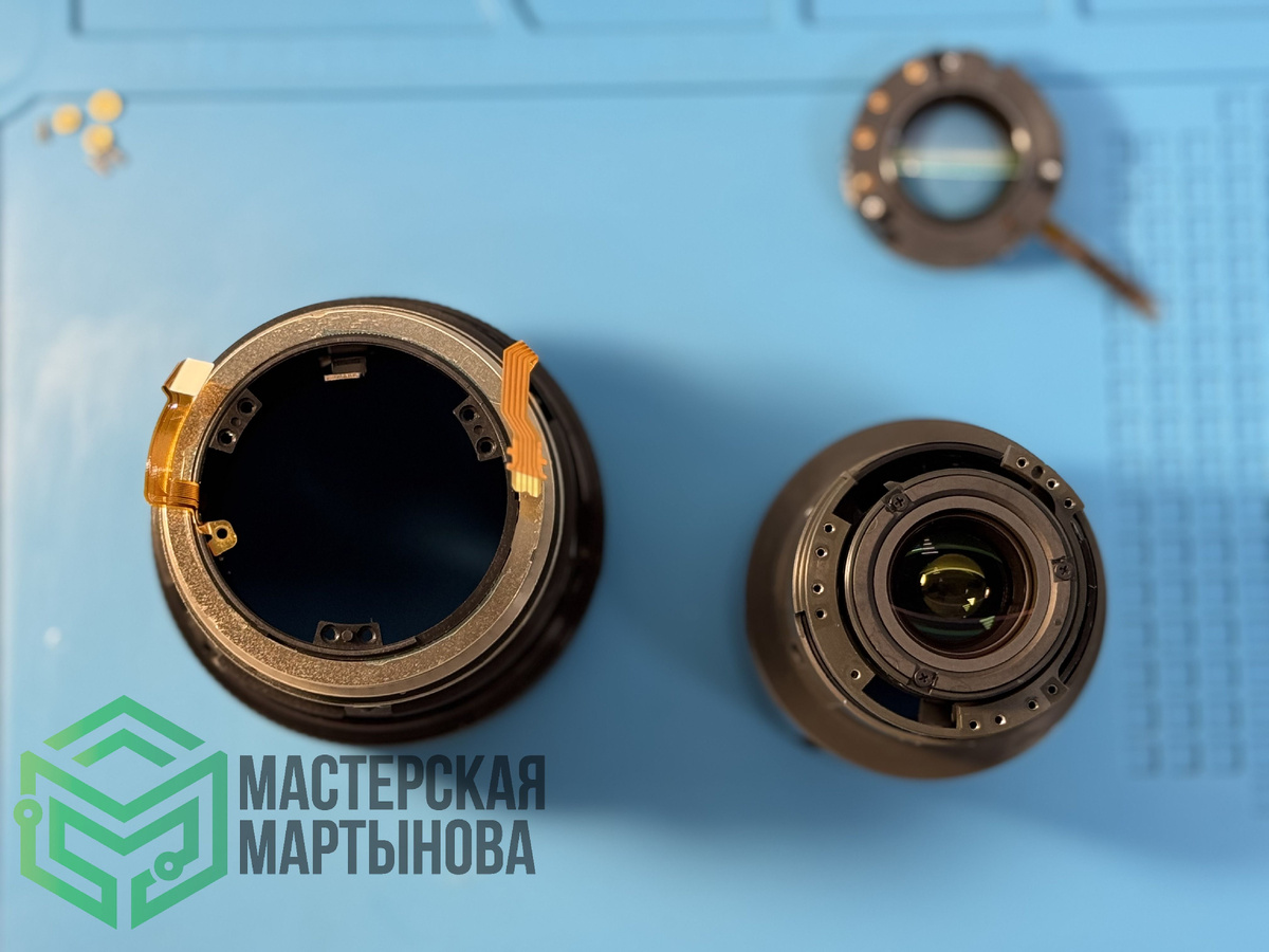 Canon EF 24-70mm f/2.8L USM фото ремонта в Мастерской Мартынова