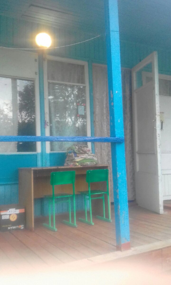 Так мы складывали своë постельное бельё для стирки в прачечной