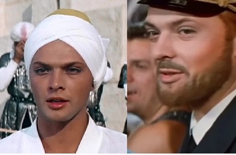 Борис Быстров в фильмах «Волшебная лампа Алладина» и «Приключения желтого чемоданчика»