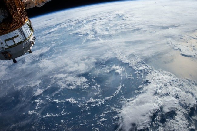    космос, небо, спутник, планета