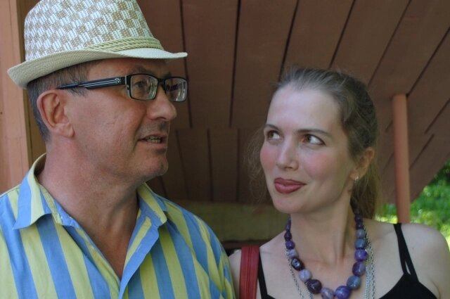    Олег с женой Еленой. Фото: Из личного архивa/ Семья Хафизовых