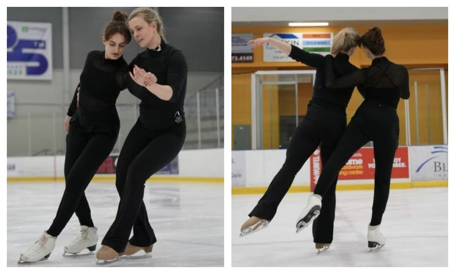    Габриэла Пападакис показала программу в паре с американкой Мэдисон Хаббелл. Фото: Соцсети