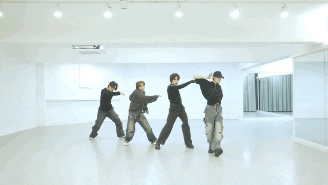 Танцевальная практика на песню "I’mma Be"