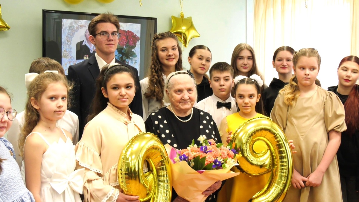    Жительница Пойковского отметила 99-летие
