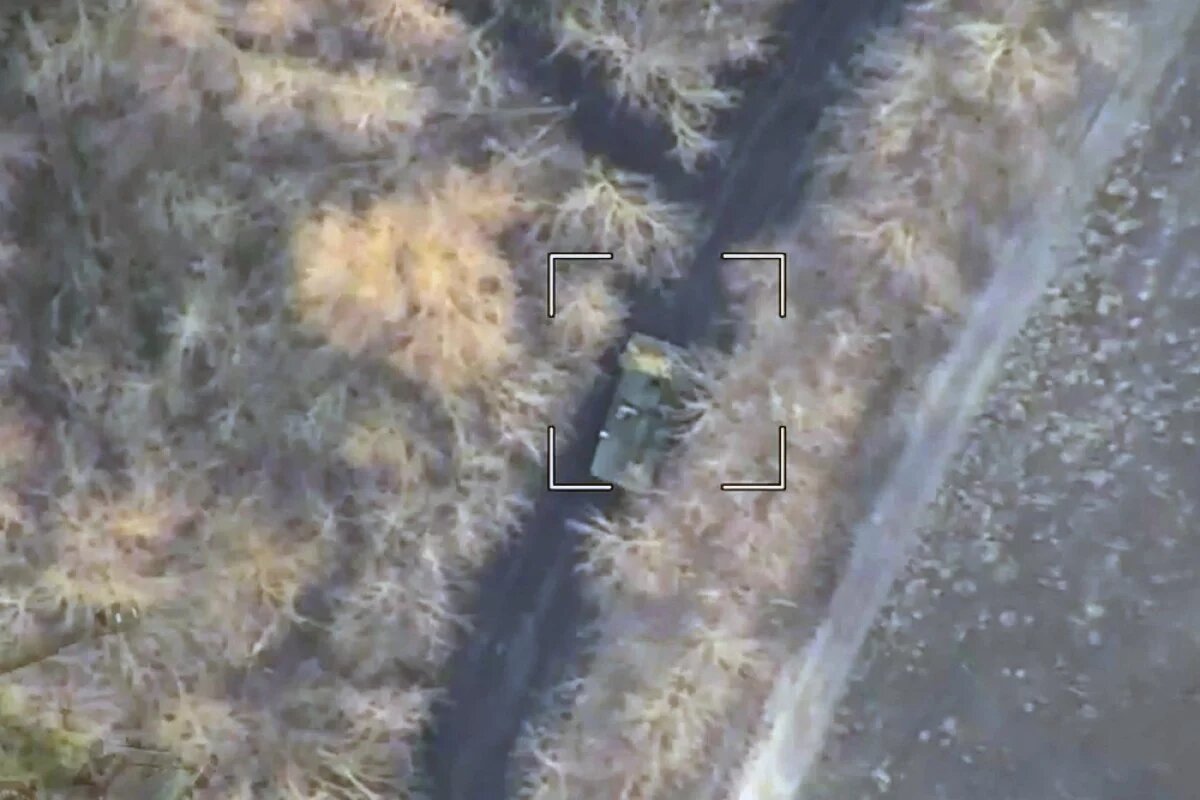    Удары по технике ВСУ в Харьковской области.