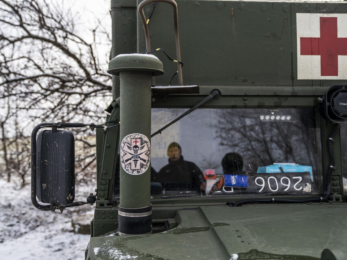    Украинская военная машина скорой помощи© Getty Images / Anadolu/Jose Colon