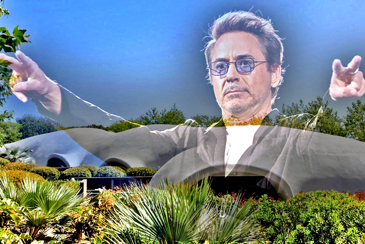 Роберт Дауни-младший выбрал последнее – построить что-то настолько необычное, что это «яйцеобразное» строение даже не вписывается в общие представления о роскошном особняке.