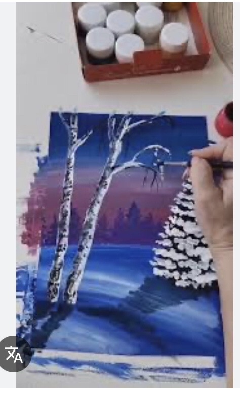 Мастер класс по рисованию из Тик-Тока.