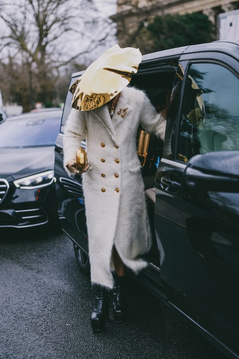 Streetstyle, Paris Haute Couture весна-лето,2025