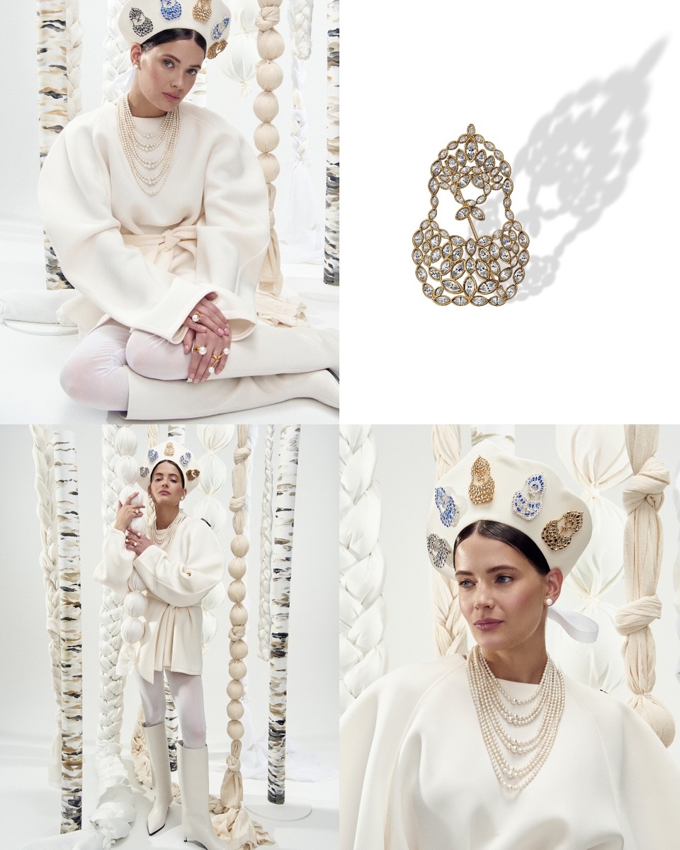 Брошь Матрешка, Uvelina