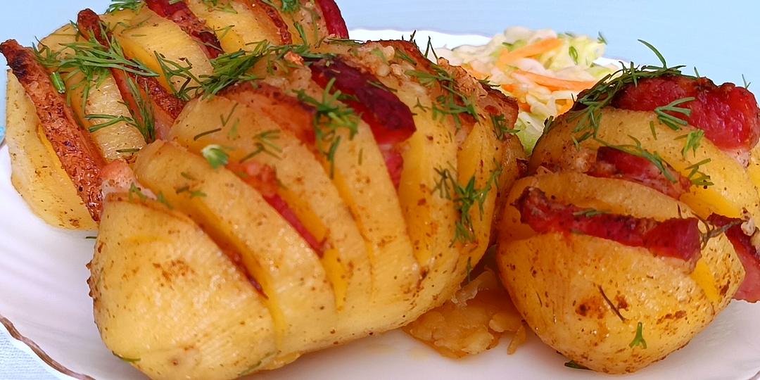📌 Чем проще, тем вкуснее: Картошка с салом в духовке