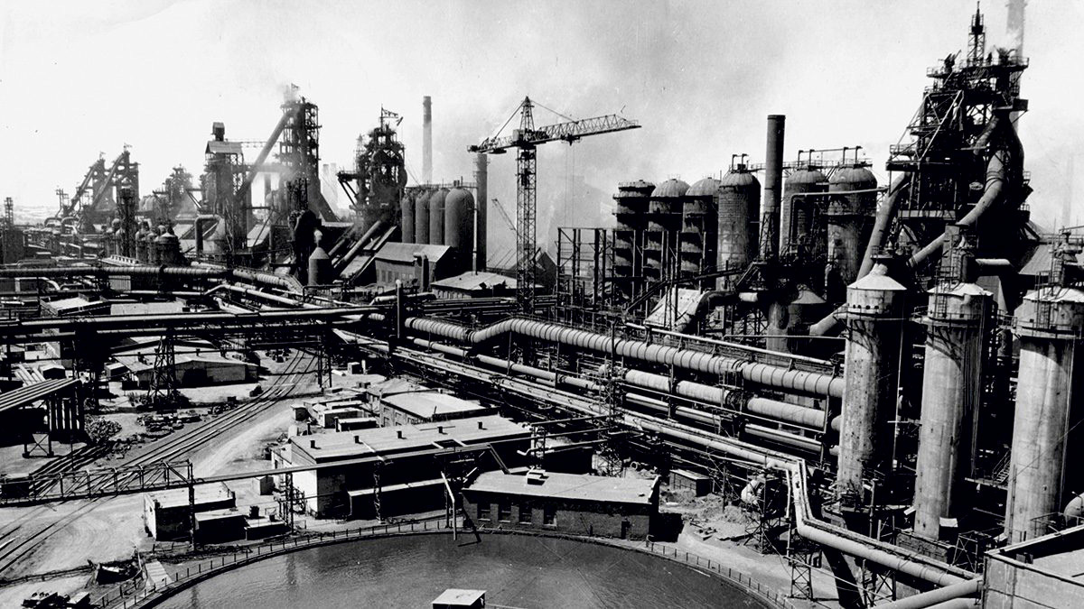 Металлургический комбинат СССР. Источник Яндекс картинки
