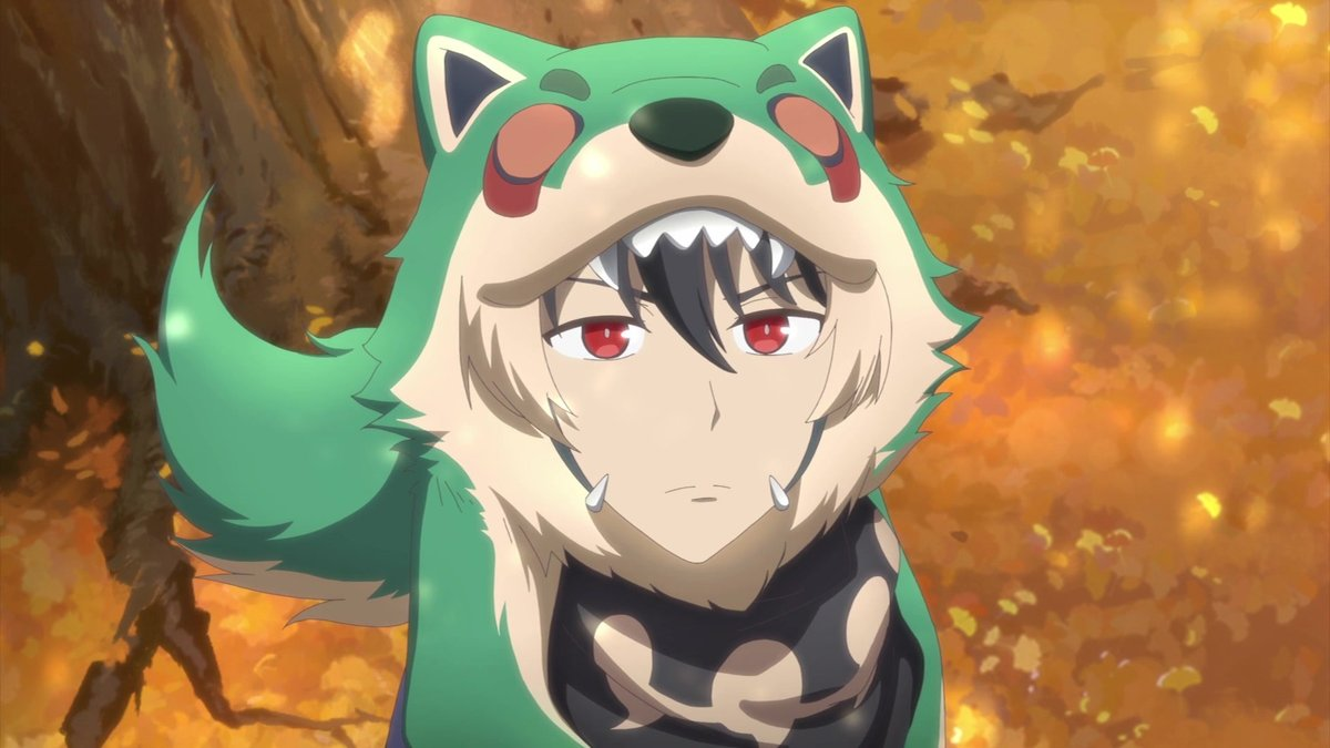 Кадр из аниме "Повседневная жизнь бессмертного короля"