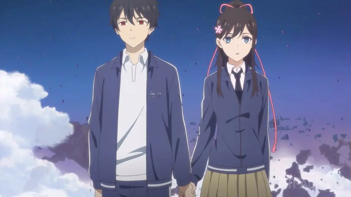 Кадр из аниме "Повседневная жизнь бессмертного короля"