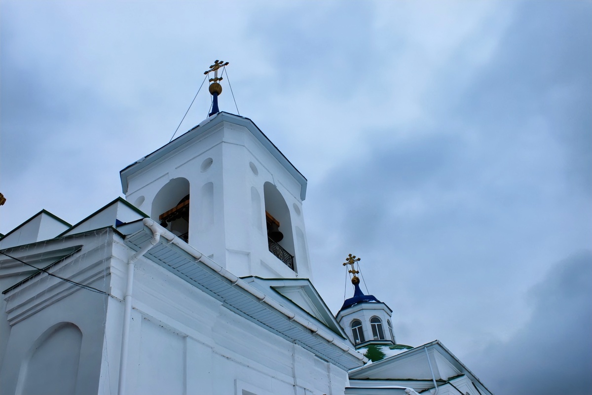 Фото автора. Храм Георгия Победоносца с. Слобода