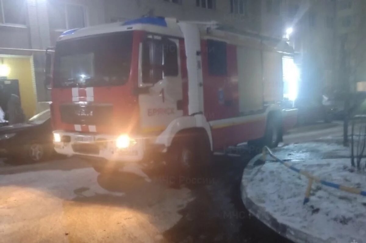    Сотрудники МЧС эвакуировали 30 человек на пожаре в Советском районе Брянска