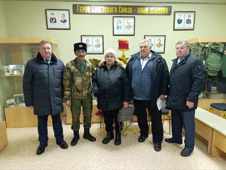    Оганес Мкртчян из Шарлыкского района отправился в зону СВО вслед за сыном Кристина Просвиркина