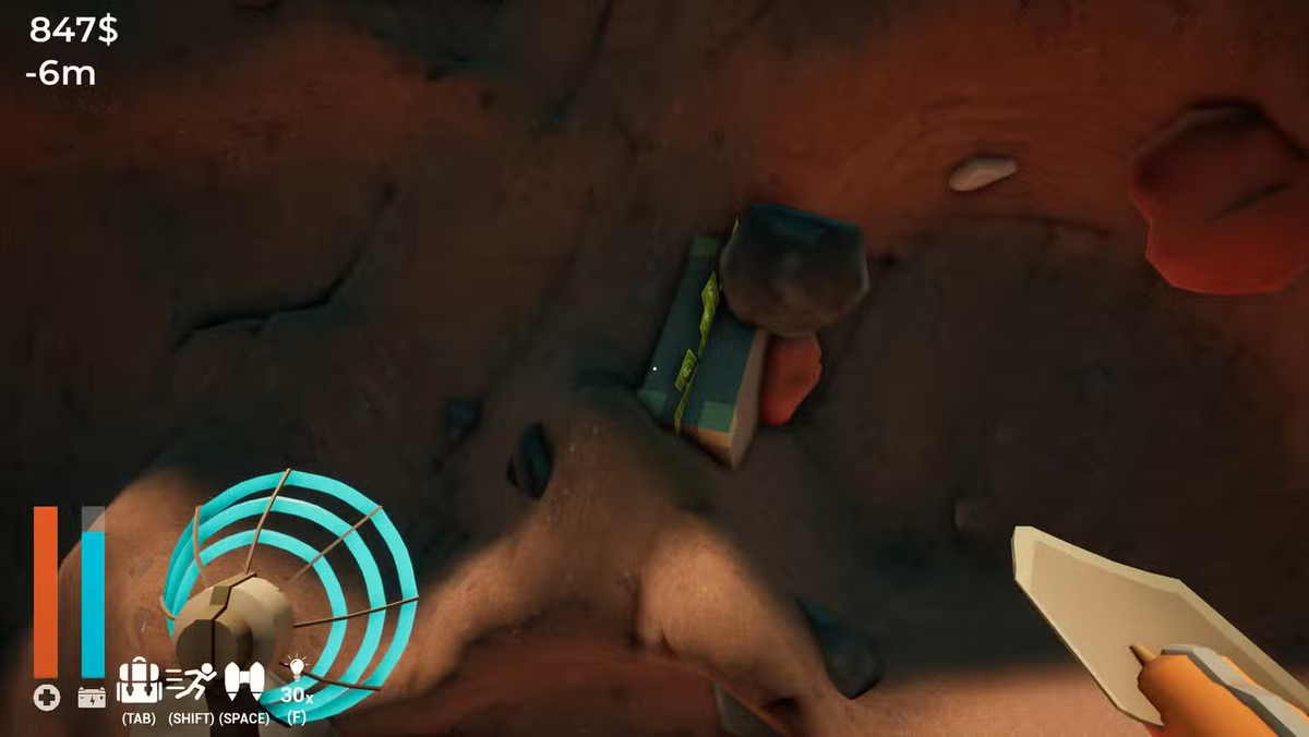 A Game About Digging a Hole