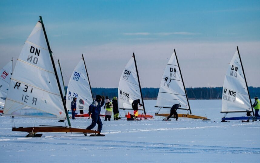   В течение всей прошлой недели на озере Сестрорецкий Разлив проходили соревнования по буерному спортуАлёна Бобрович