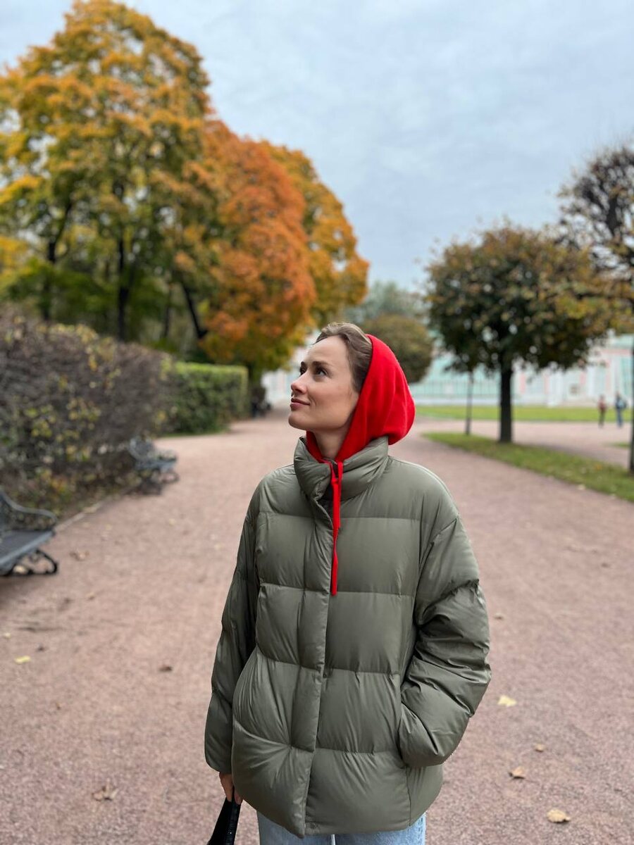 На фото: 
ведущая прогноза погоды на канале ТВЦ Анастасия Ларионова
