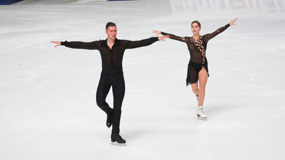 Александр Галлямов и Анастасия Мишина / Фото: © Дмитрий Челяпин / Матч ТВ