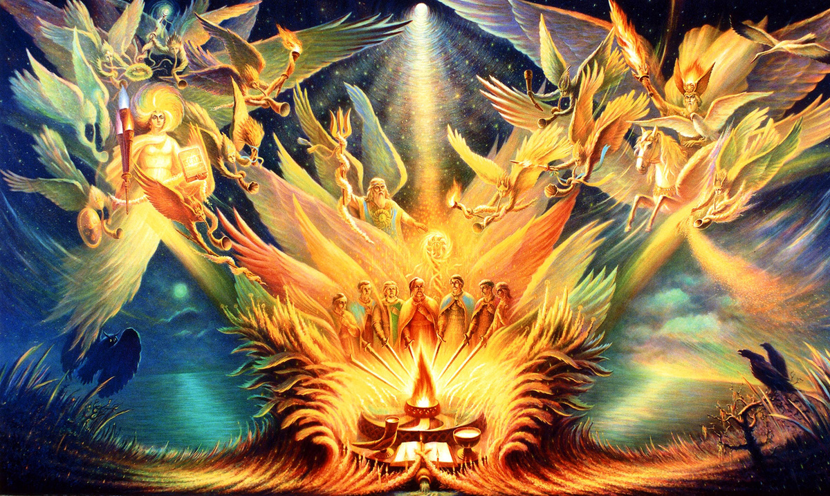 Да не оскверните вы тленом своим Святу Землю Предков ваших, коия полита Кровью и Потом Дедов ваших.