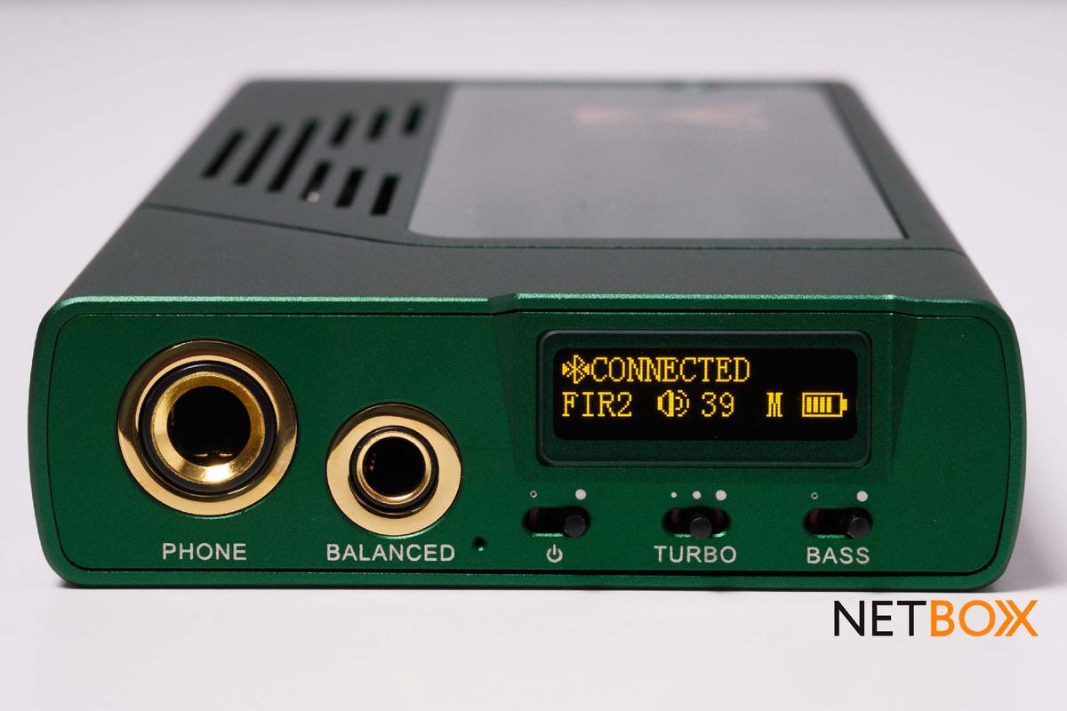 xDuoo XD-05T: передняя панель