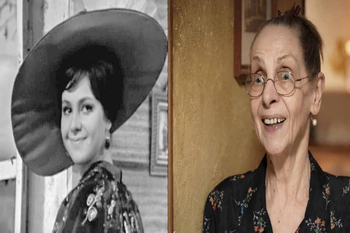 Ела Санько в роли Анны Снегиной, 1969 год и в фильме 2019 года