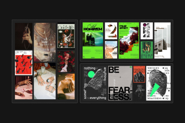 Подбор референсов для проектов нашей студии