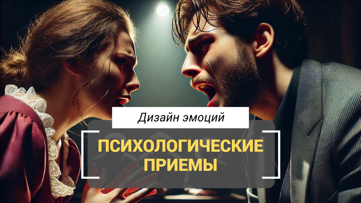 Психологические приемы дизайна эмоций в художественной литературе