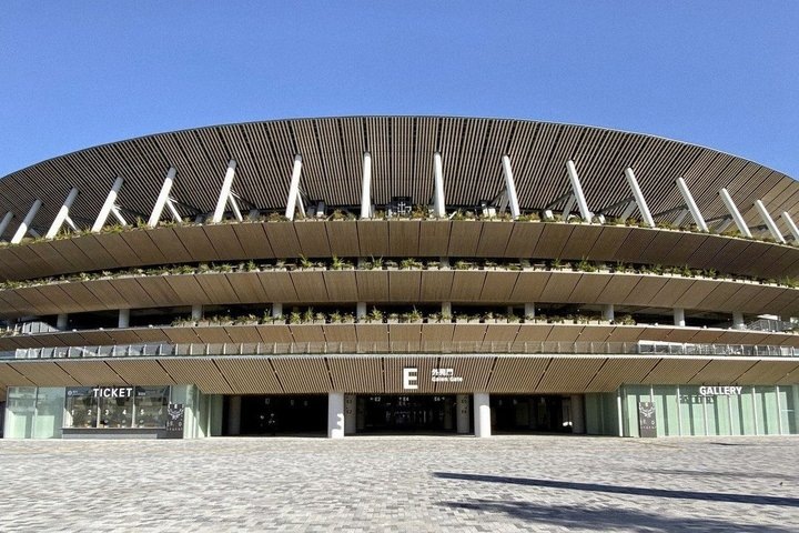 Стадион в Японии. скриншот с сайта kkaa.co.jp