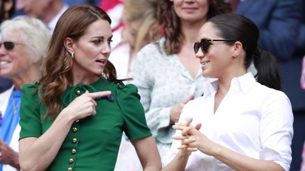    Меган Маркл и Кейт Миддлтон, фото:m.5-tv.ru