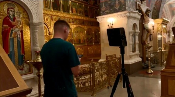 Сканирование храма