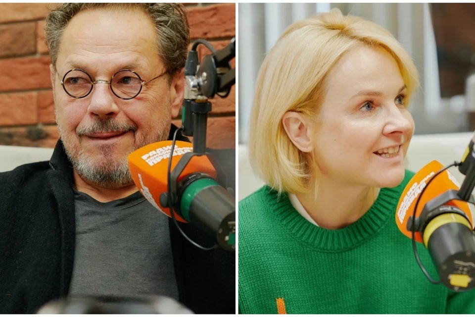    Игорь Скляр и Светлана Щедрина в студии радио «Комсомольская правда — Челябинск». Егор ИВЛЕВ