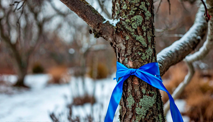Чтобы приворожить парня, девушки на Трехсвятие повязывали на деревья разноцветные ленты. Фото: shedevrum.ai