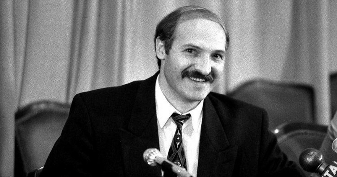Молодой оппозиционер Лукашенко в 1994 году