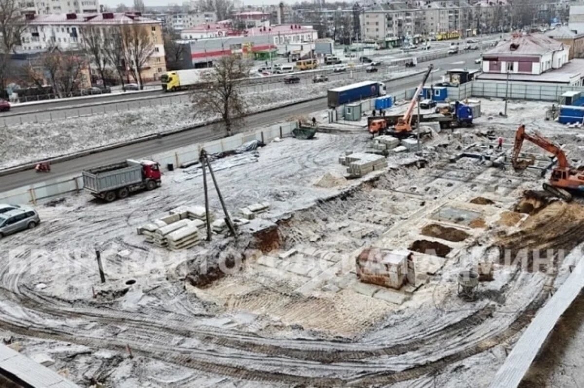    Гомельские строители заложили фундамент еще одного дома в Брянске