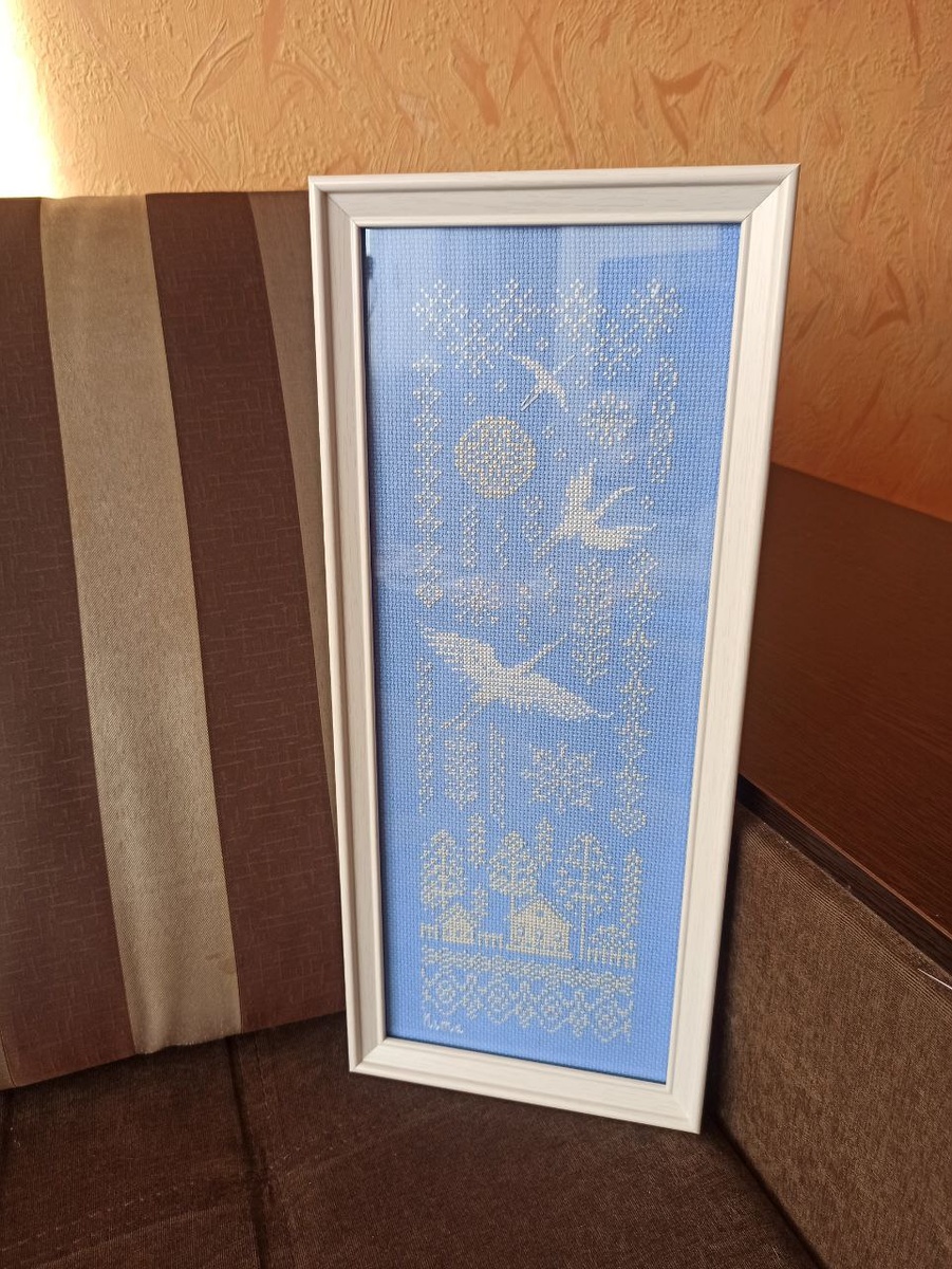 Делать фото оформленных под стекло работ ещё та задача