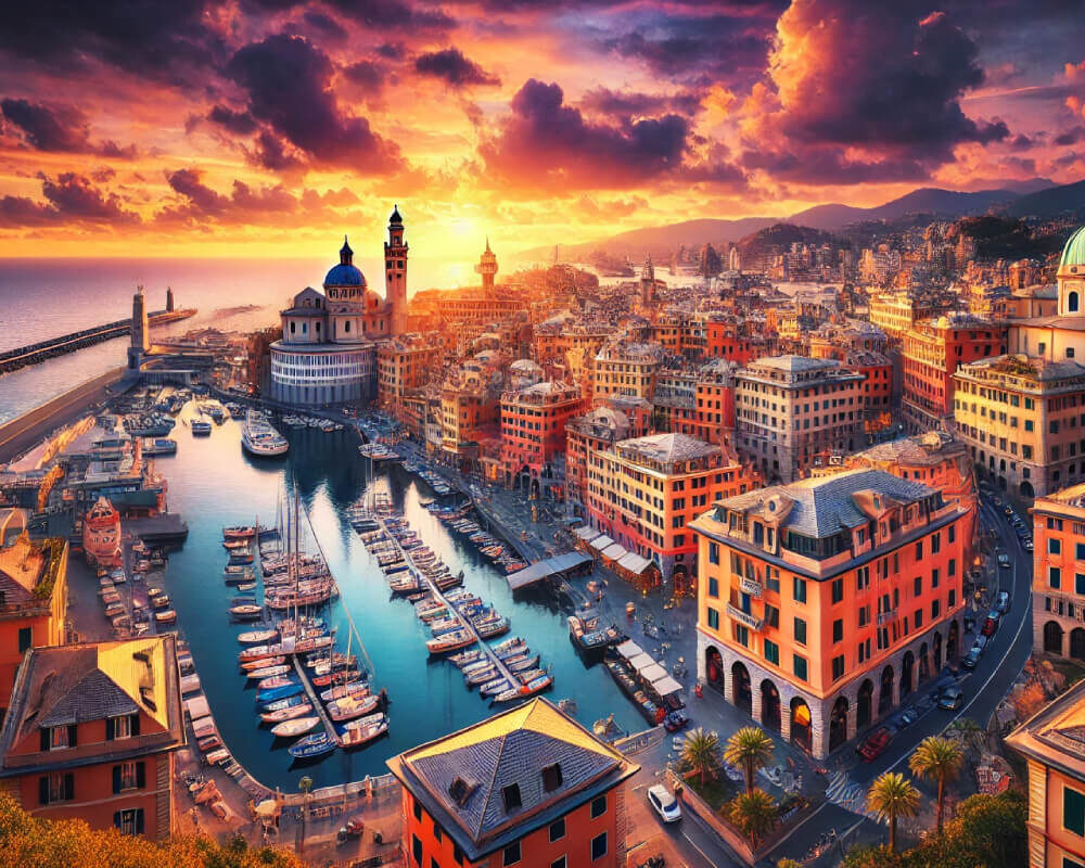 Генуя - место отправления круизов