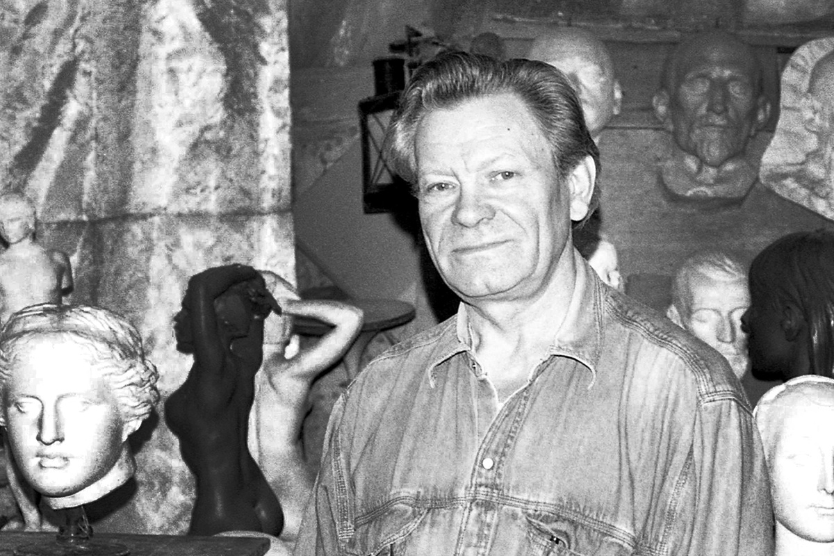 ВРУБЕЛЬ Анатолий Васильевич (1930 - 2003) 
Фото Константин Поляков 90е годы.
