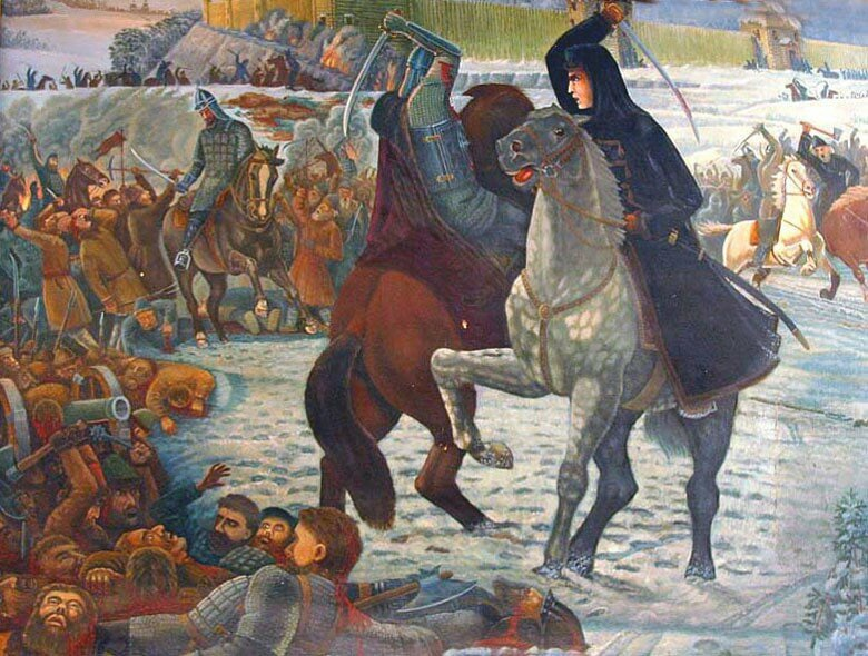 Алена Арзамасская по представлениям современных художников