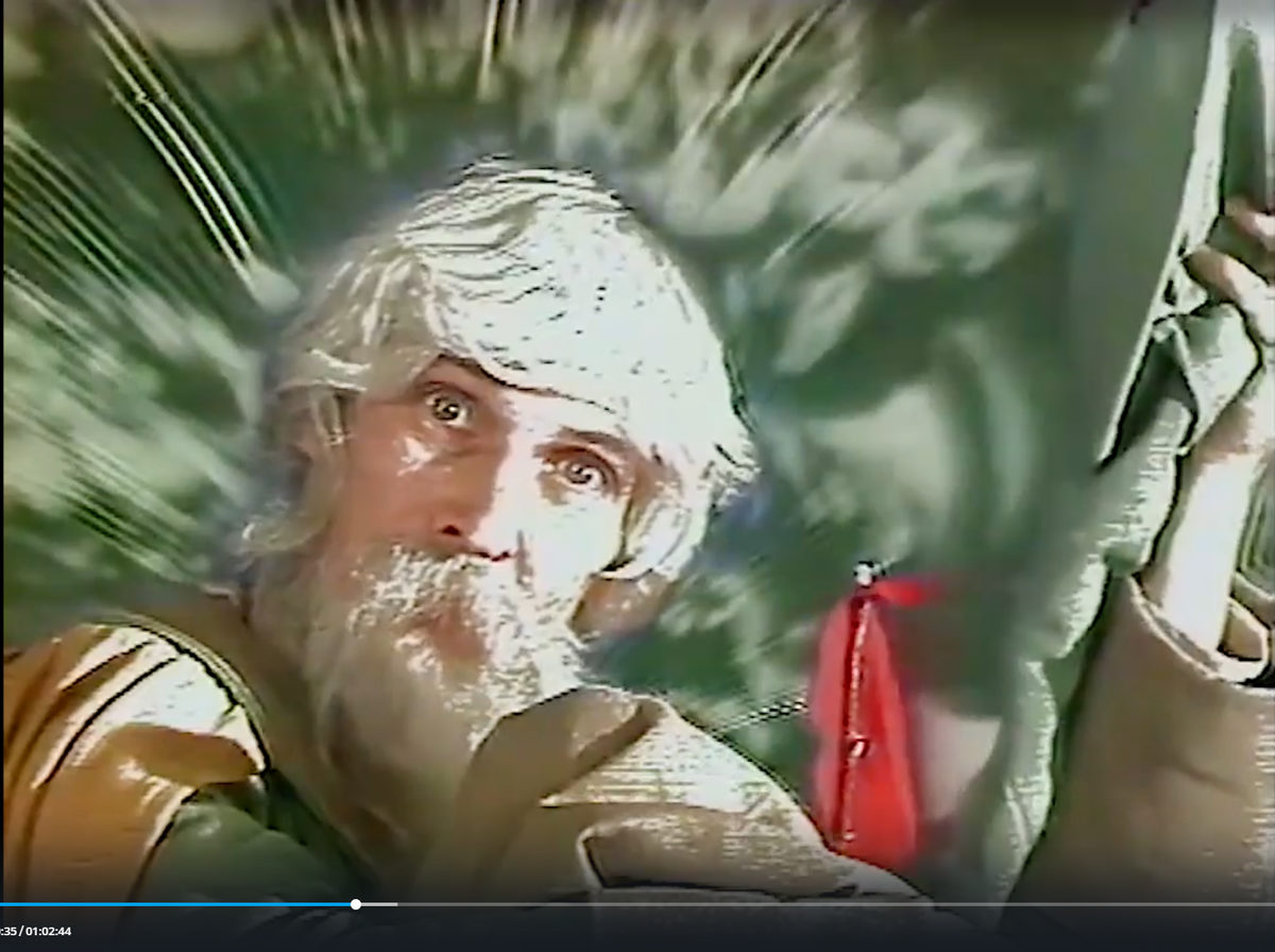 Кадр из телефильма "Ассоль" 1982. В роли Эгля - Игорь Ясулович. Скриншот автора